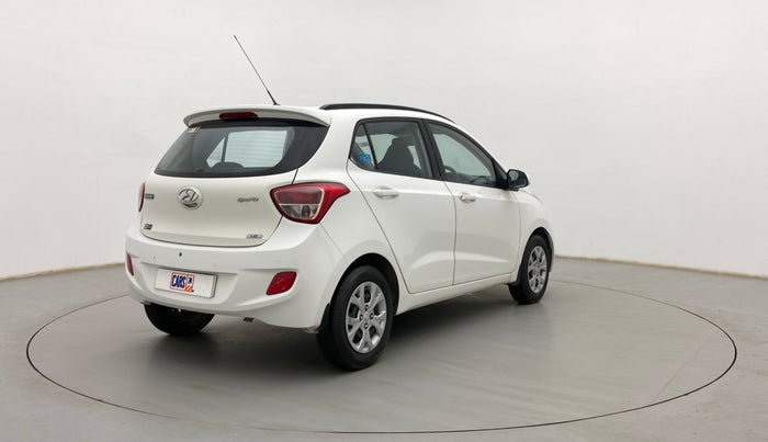 2016 Hyundai Grand i10 1.2 SPORTZ PRIME EDITION VTVT, Petrol, Manual, 75,568 km, Right Back Diagonal