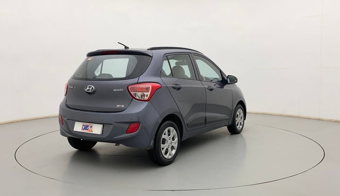 2015 Hyundai Grand i10 SPORTZ 1.2 KAPPA VTVT, Petrol, Manual, 51,290 km, Right Back Diagonal
