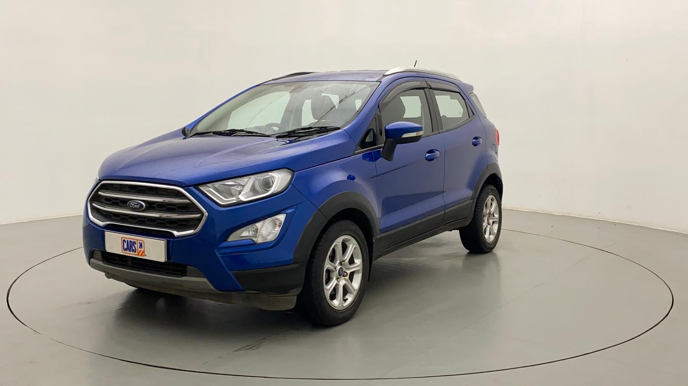 2019 Ford Ecosport TITANIUM + 1.5L DIESEL, Diesel, Manual, 44,724 km, Left Front Diagonal