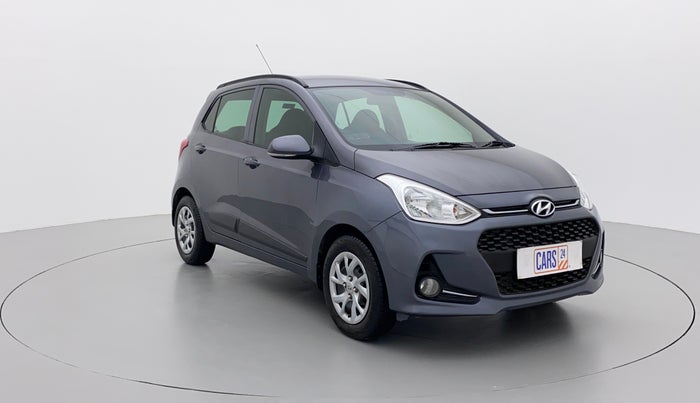 2018 Hyundai Grand i10 SPORTZ 1.2 KAPPA VTVT, CNG, Manual, 86,851 km, Right Front Diagonal