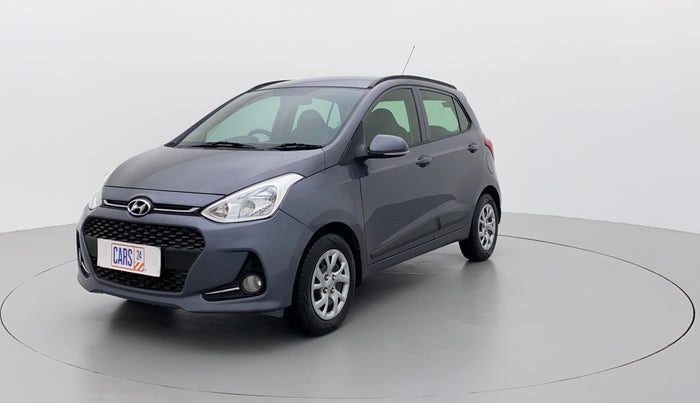 2018 Hyundai Grand i10 SPORTZ 1.2 KAPPA VTVT, CNG, Manual, 86,851 km, Left Front Diagonal