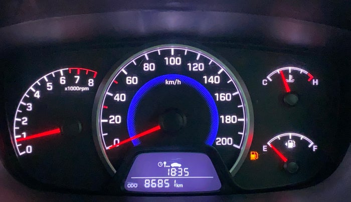 2018 Hyundai Grand i10 SPORTZ 1.2 KAPPA VTVT, CNG, Manual, 86,851 km, Odometer Image