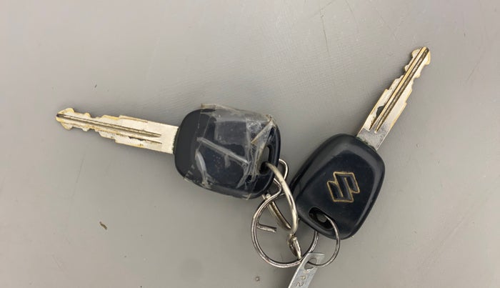 2012 Maruti Alto K10 LXI, Petrol, Manual, 70,350 km, Key Close Up