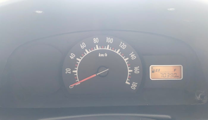 2012 Maruti Alto K10 LXI, Petrol, Manual, 70,350 km, Odometer Image