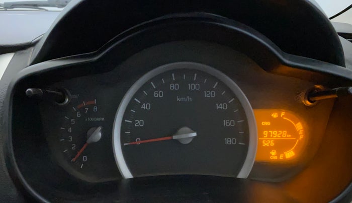 2018 Maruti Celerio VXI CNG, CNG, Manual, 97,919 km, Odometer Image