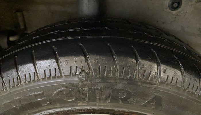 2018 Maruti Celerio VXI CNG, CNG, Manual, 97,919 km, Right Rear Tyre Tread