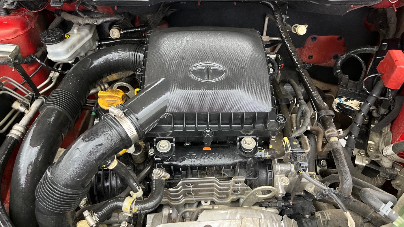2022 Tata NEXON XZ PLUS (HS) PETROL, Petrol, Manual, 75,928 km, Engine View