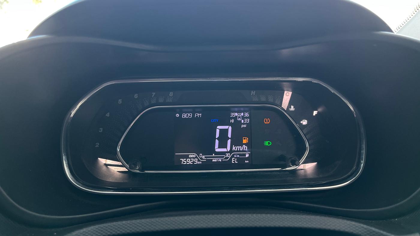 2022 Tata NEXON XZ PLUS (HS) PETROL, Petrol, Manual, 75,928 km, Odometer Image
