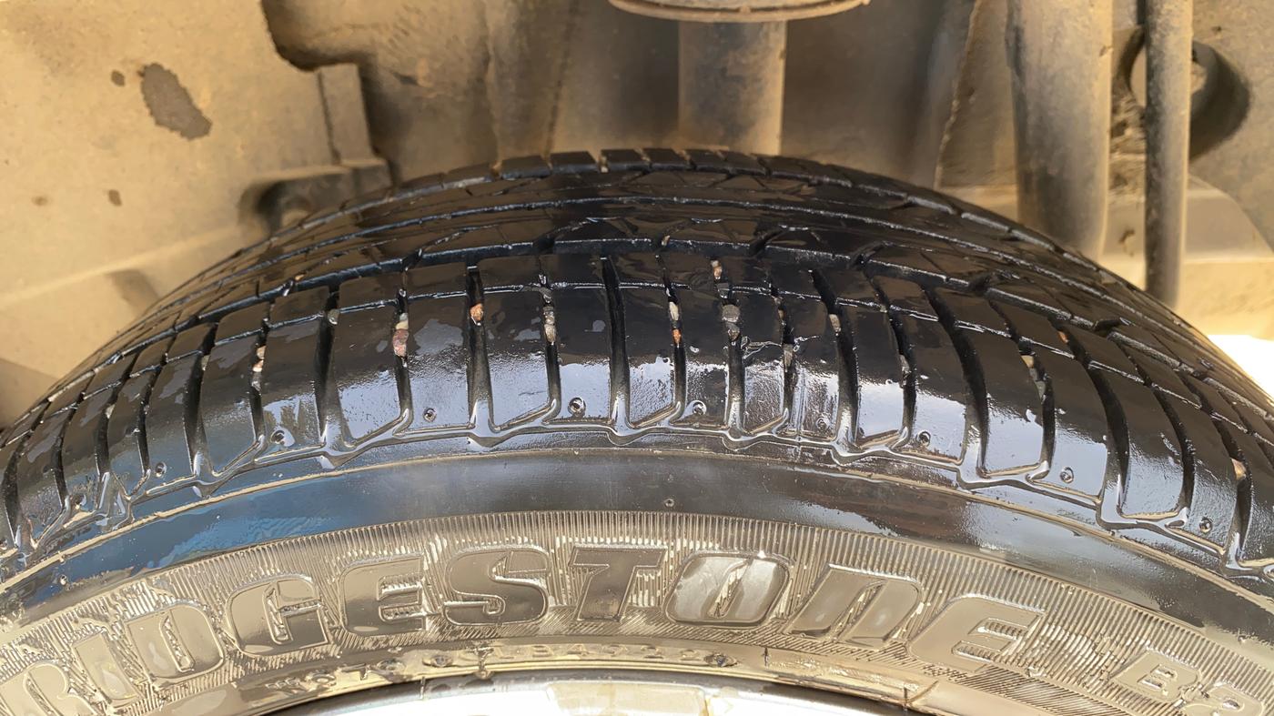 2023 Tata TIGOR XZA PLUS PETROL, Petrol, Automatic, 28,690 km, Left Rear Tyre Tread