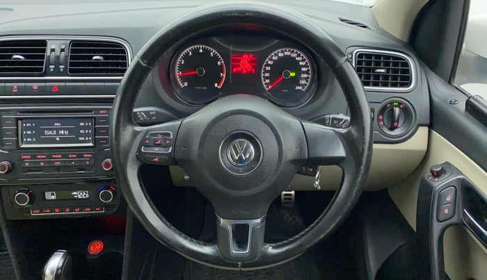2014 Volkswagen Polo GT TSI 1.2 PETROL AT, Petrol, Automatic, 42,479 km, Steering Wheel Close Up