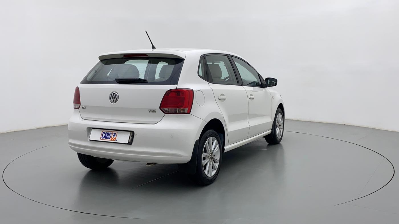 2014 Volkswagen Polo GT TSI 1.2 PETROL AT, Petrol, Automatic, 42,479 km, Right Back Diagonal