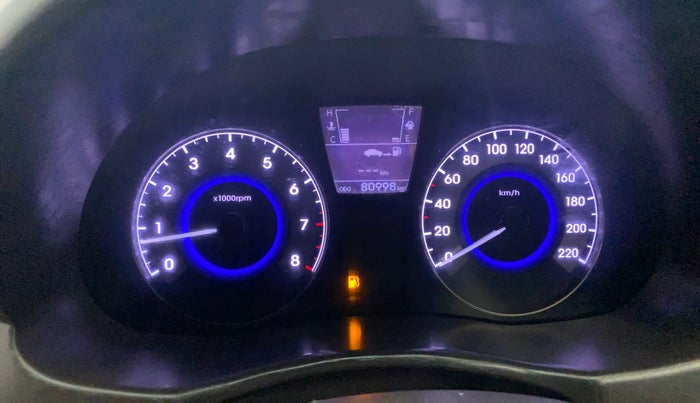 2012 Hyundai Verna FLUIDIC 1.6 VTVT SX, Petrol, Manual, 80,983 km, Odometer Image