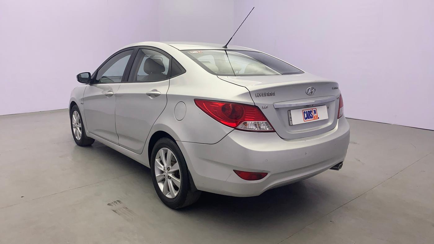 2012 Hyundai Verna FLUIDIC 1.6 VTVT SX, Petrol, Manual, 80,983 km, Left Back Diagonal