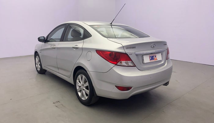 2012 Hyundai Verna FLUIDIC 1.6 VTVT SX, Petrol, Manual, 80,983 km, Left Back Diagonal