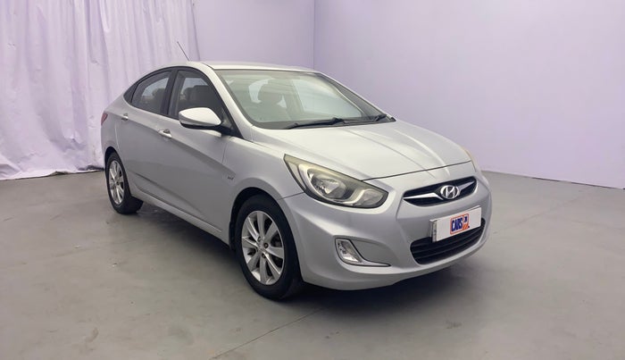 2012 Hyundai Verna FLUIDIC 1.6 VTVT SX, Petrol, Manual, 80,983 km, Right Front Diagonal