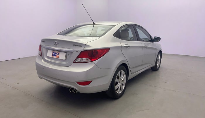 2012 Hyundai Verna FLUIDIC 1.6 VTVT SX, Petrol, Manual, 80,983 km, Right Back Diagonal
