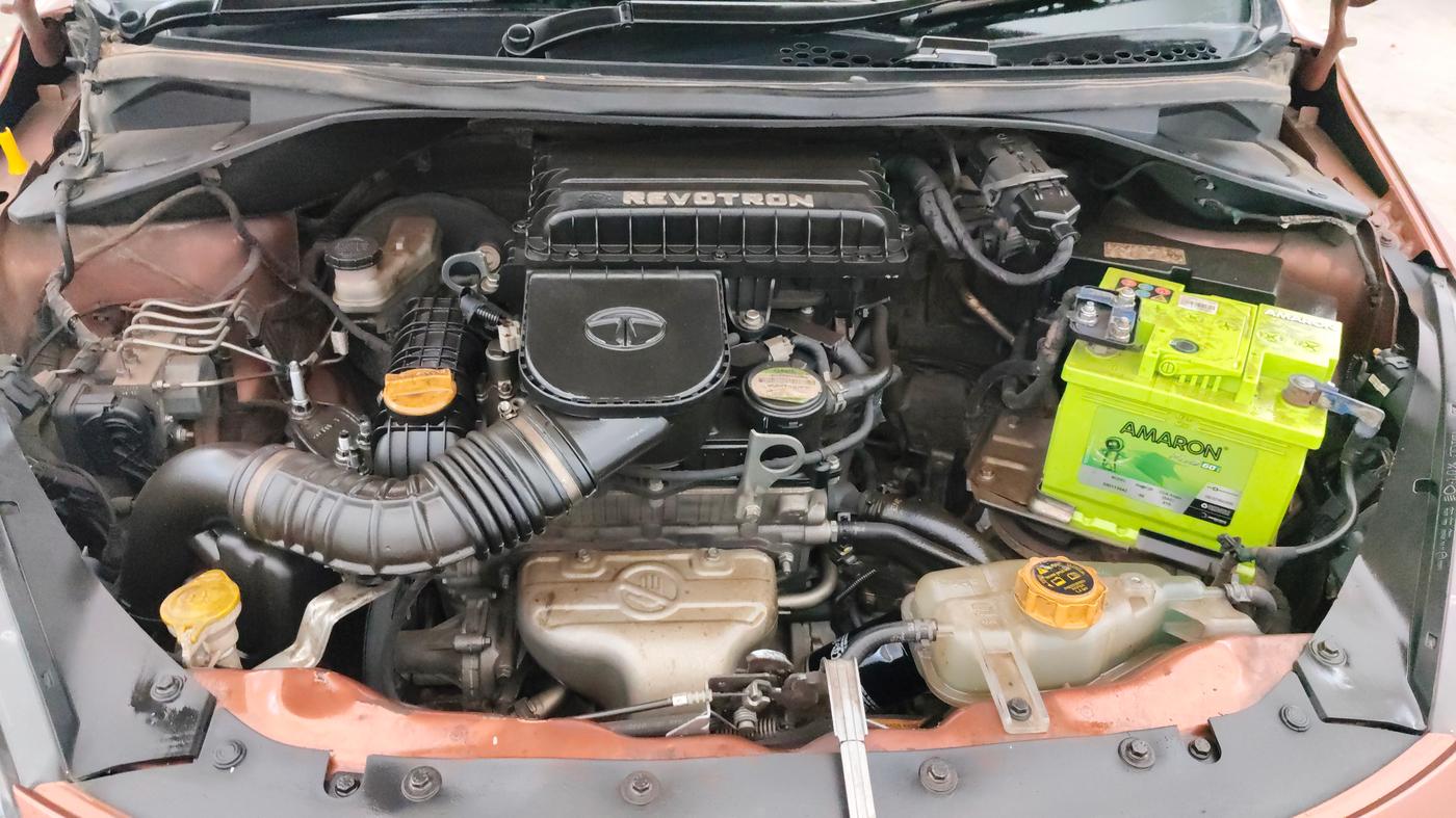 2017 Tata TIGOR XZ (O) PETROL, Petrol, Manual, 54,989 km, Engine View