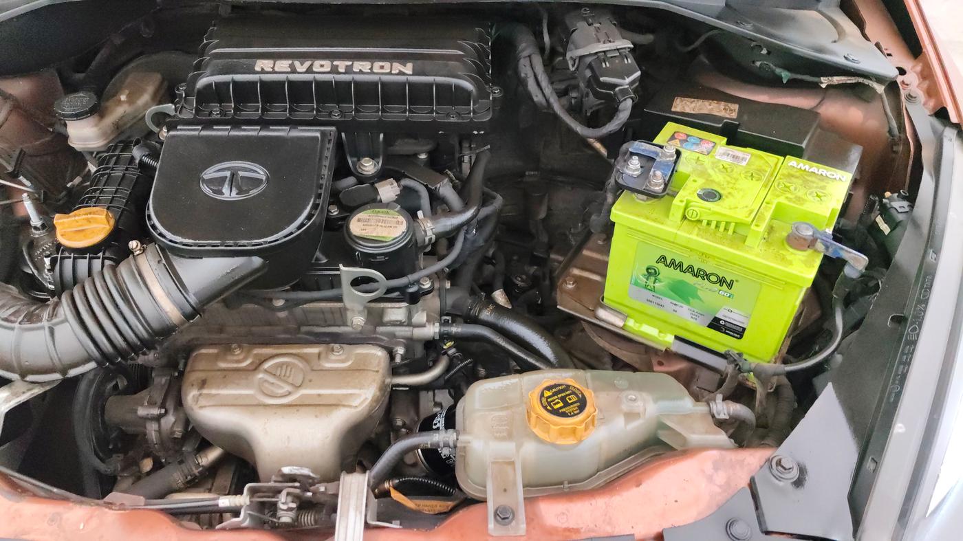 2017 Tata TIGOR XZ (O) PETROL, Petrol, Manual, 54,989 km, Engine View - Left