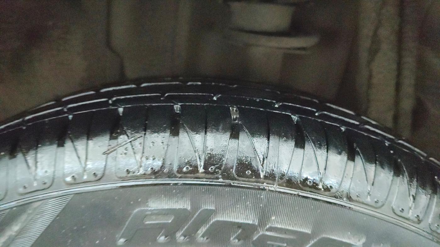 2017 Tata TIGOR XZ (O) PETROL, Petrol, Manual, 54,989 km, Left Rear Tyre Tread