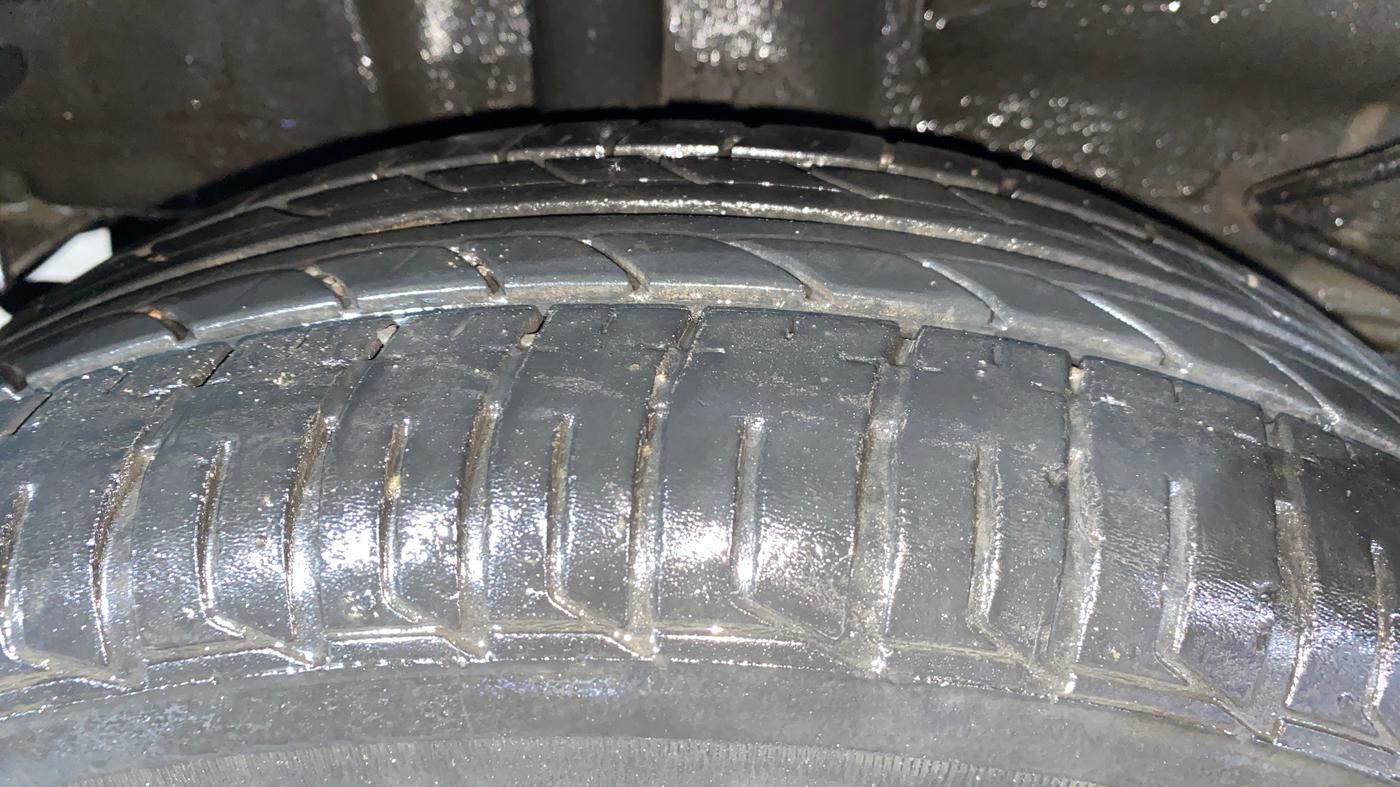 2021 Tata Tiago XT (O) PETROL, Petrol, Manual, 44,599 km, Right Rear Tyre Tread