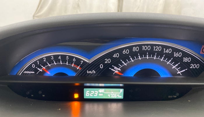 2015 Toyota Etios Liva G, Petrol, Manual, 47,064 km, Odometer Image
