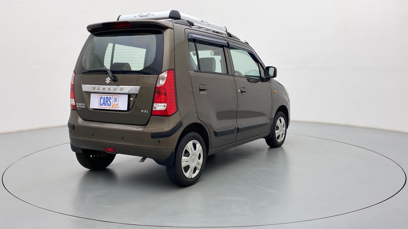 2014 Maruti Wagon R 1.0 VXI, Petrol, Manual, 54,168 km, Right Back Diagonal