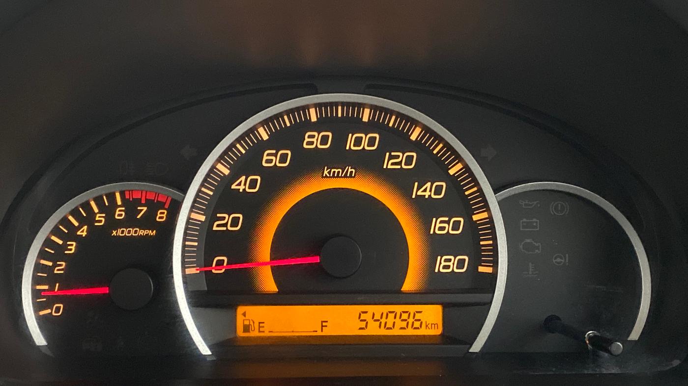 2014 Maruti Wagon R 1.0 VXI, Petrol, Manual, 54,168 km, Odometer Image