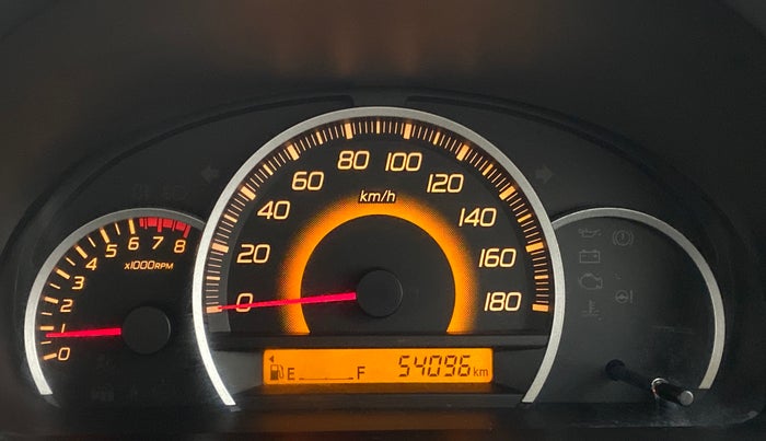 2014 Maruti Wagon R 1.0 VXI, Petrol, Manual, 54,168 km, Odometer Image