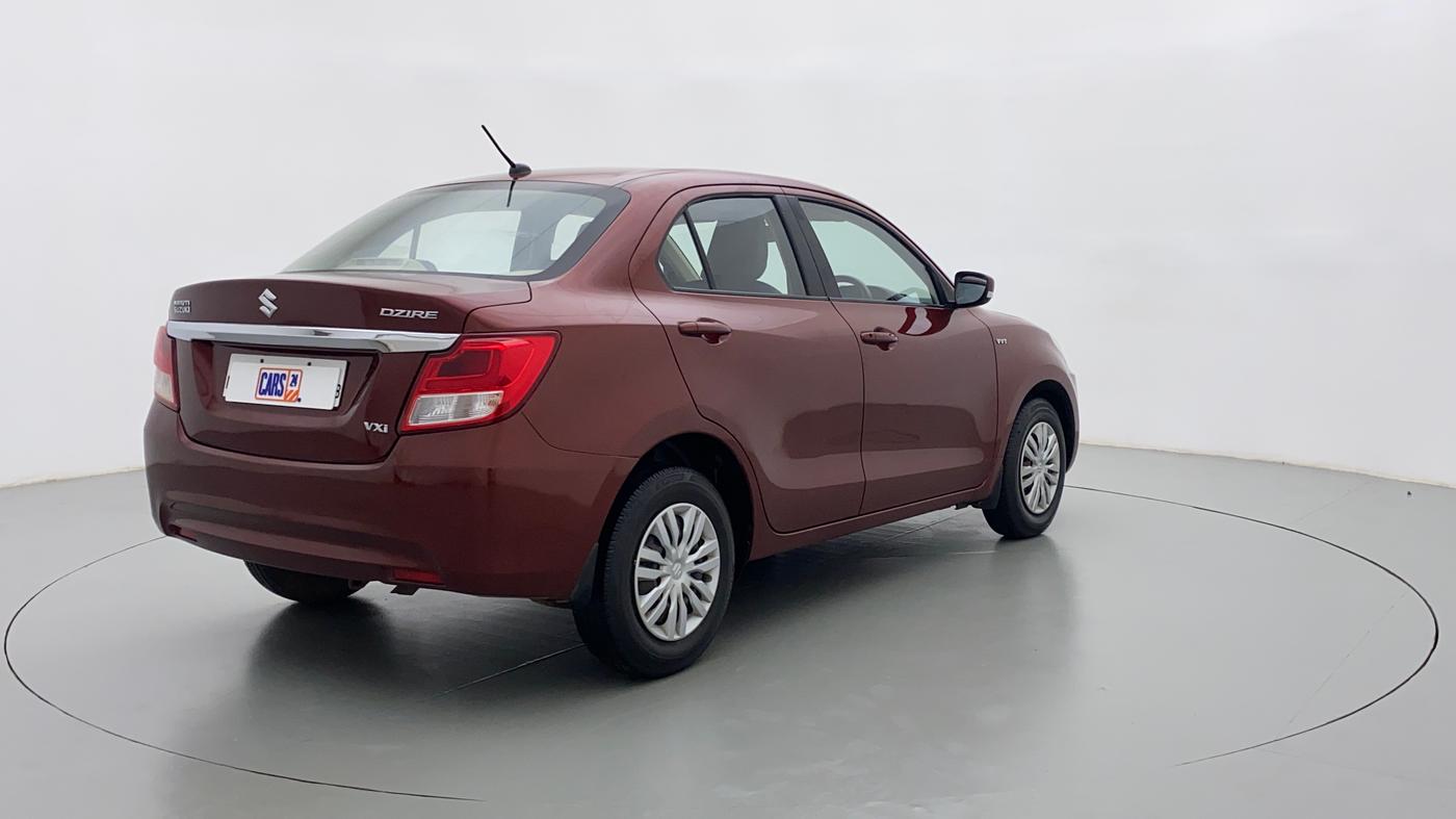 2017 Maruti Dzire VXI AMT, Petrol, Automatic, 32,006 km, Right Back Diagonal