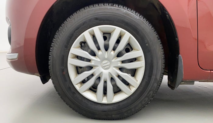2017 Maruti Dzire VXI AMT, Petrol, Automatic, 32,006 km, Left Front Wheel