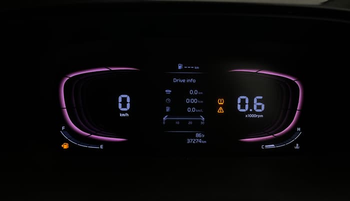 2022 KIA CARENS LUXURY PLUS 1.4 PETROL 7 STR, Petrol, Manual, 37,223 km, Odometer Image