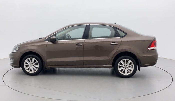 2016 Volkswagen Vento HIGHLINE PETROL AT, Petrol, Automatic, 91,853 km, Left Side