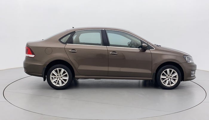 2016 Volkswagen Vento HIGHLINE PETROL AT, Petrol, Automatic, 91,853 km, Right Side View