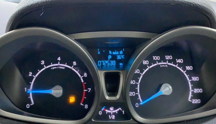 2017 Ford Ecosport TITANIUM 1.5L PETROL AT, Petrol, Automatic, 72,538 km, Odometer Image