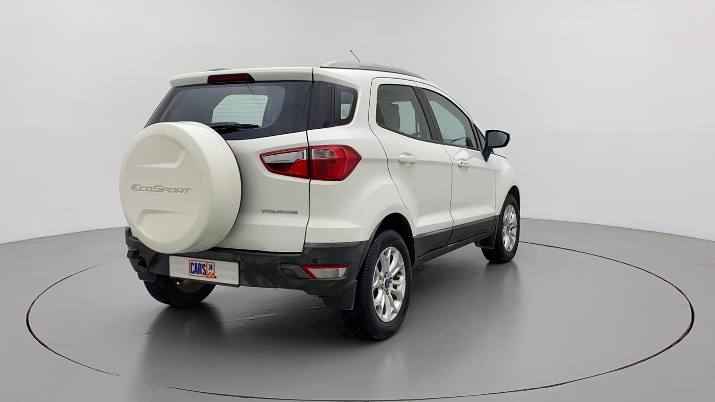 2017 Ford Ecosport TITANIUM 1.5L PETROL AT, Petrol, Automatic, 72,538 km, Right Back Diagonal
