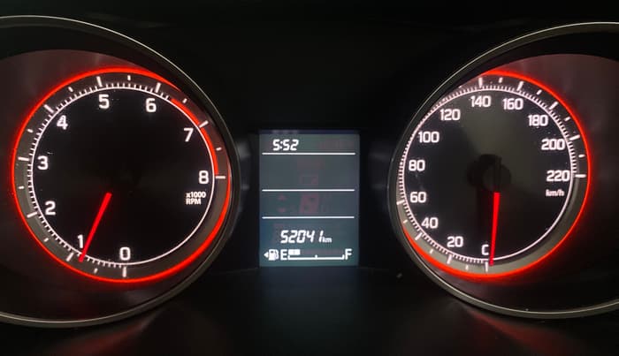 2021 Maruti Swift VXI, CNG, Manual, 52,040 km, Odometer Image