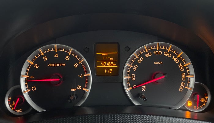 2017 Maruti Swift Dzire VXI (O), Petrol, Manual, 40,161 km, Odometer Image