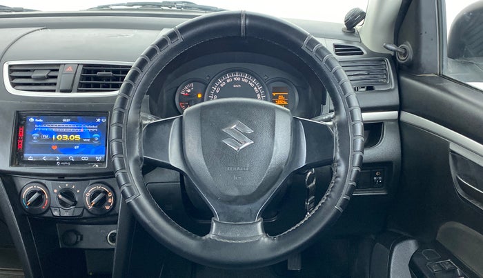 2017 Maruti Swift LXI (O), Petrol, Manual, 43,904 km, Steering Wheel Close Up