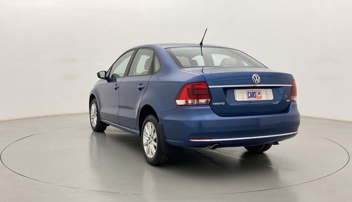 2017 Volkswagen Vento HIGHLINE PLUS TDI MT, Diesel, Manual, 77,063 km, Left Back Diagonal