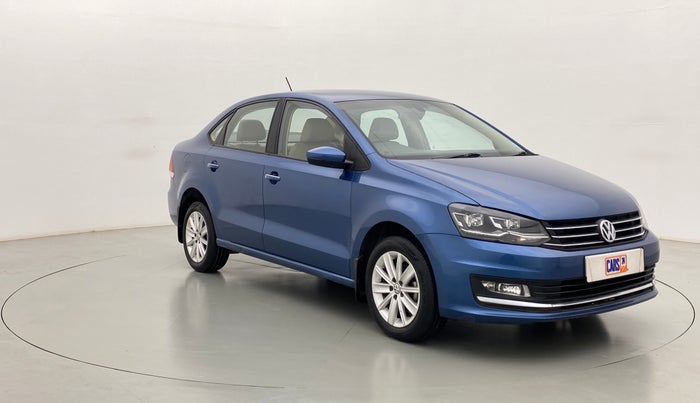 2017 Volkswagen Vento HIGHLINE PLUS TDI MT, Diesel, Manual, 77,063 km, Right Front Diagonal