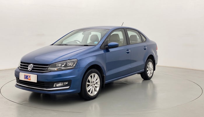 2017 Volkswagen Vento HIGHLINE PLUS TDI MT, Diesel, Manual, 77,063 km, Left Front Diagonal