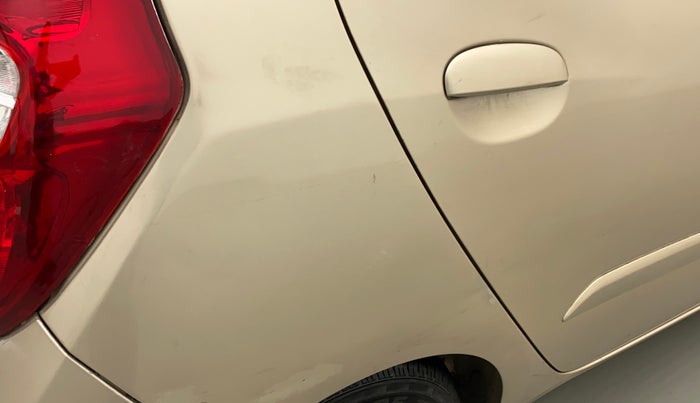 2011 Hyundai i10 SPORTZ 1.2, Petrol, Manual, 54,095 km, Right quarter panel - Minor scratches
