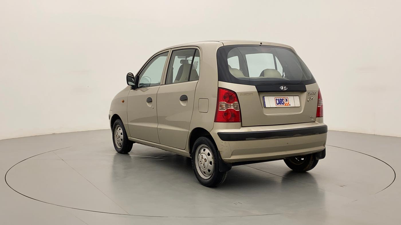 2011 Hyundai Santro Xing GL PLUS, Petrol, Manual, 1,00,954 km, Left Back Diagonal