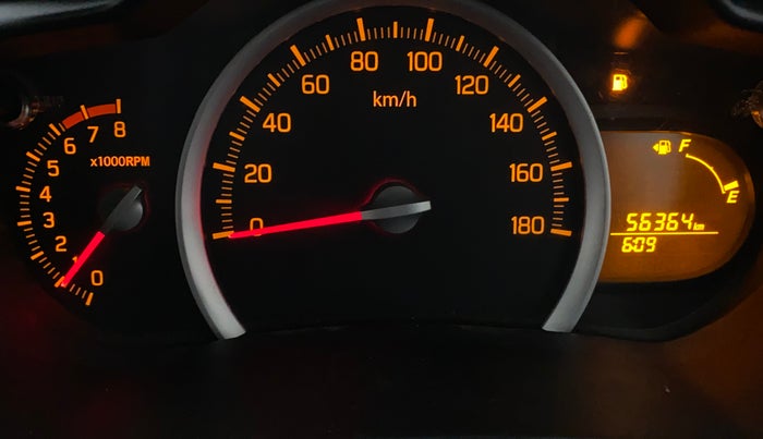 2018 Maruti Celerio ZXI (O), Petrol, Manual, 56,455 km, Odometer Image