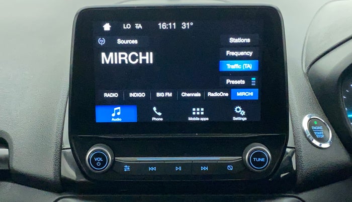 2018 Ford Ecosport TITANIUM 1.5L DIESEL, Diesel, Manual, 54,885 km, Infotainment System