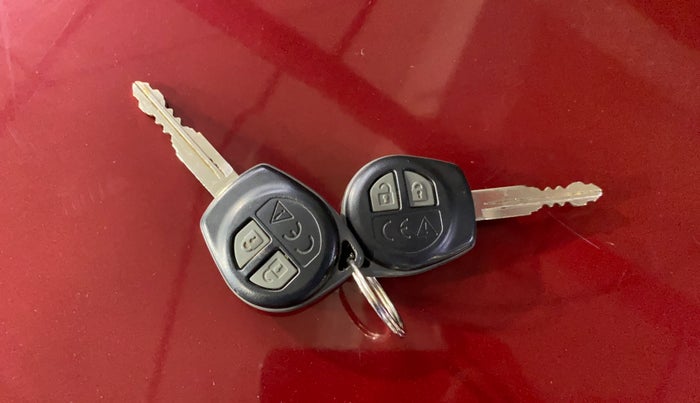 2023 Toyota Glanza S, Petrol, Manual, 4,041 km, Key Close Up