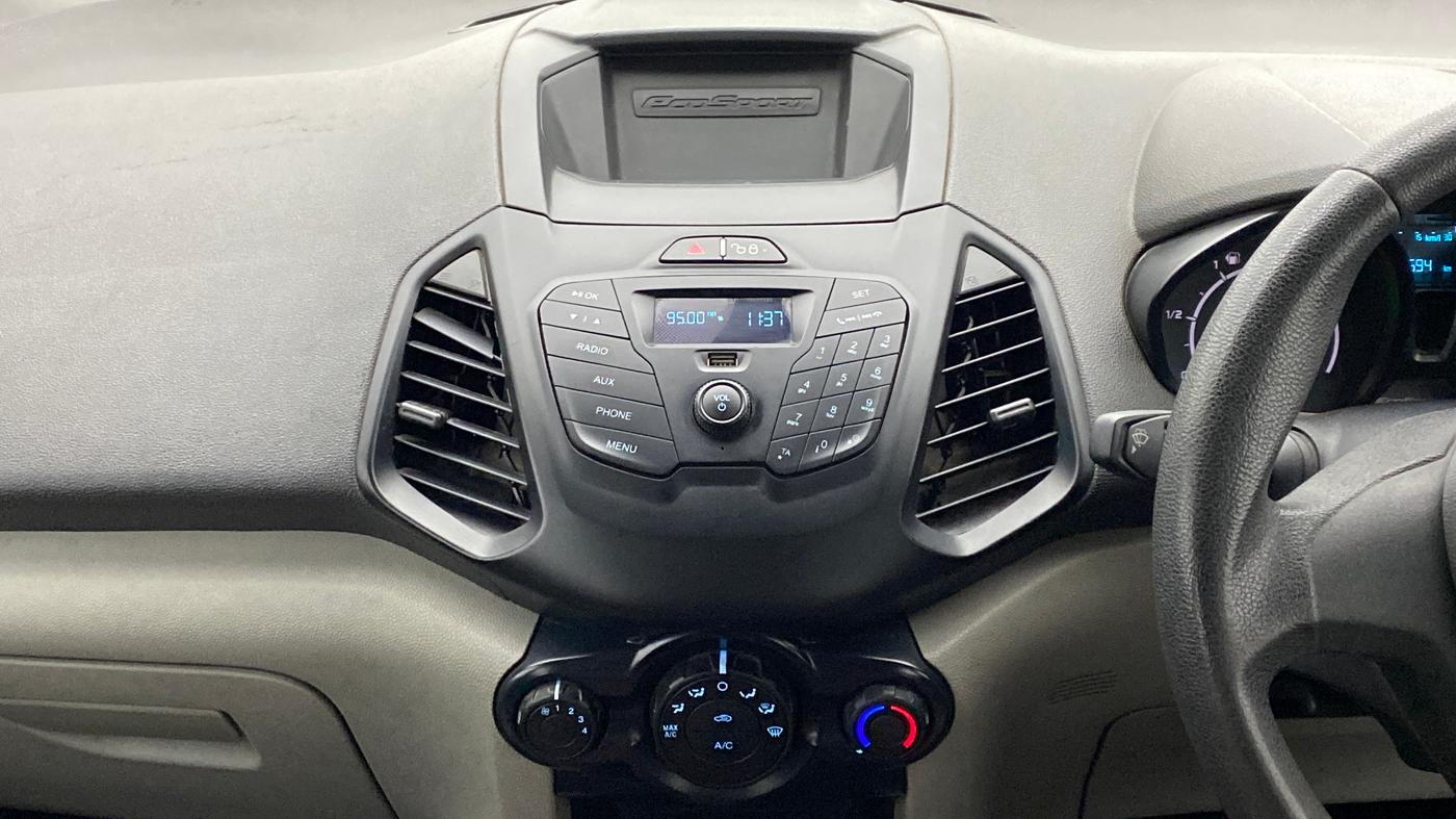 2017 Ford Ecosport 1.5AMBIENTE TI VCT, Petrol, Manual, 69,593 km, Air Conditioner