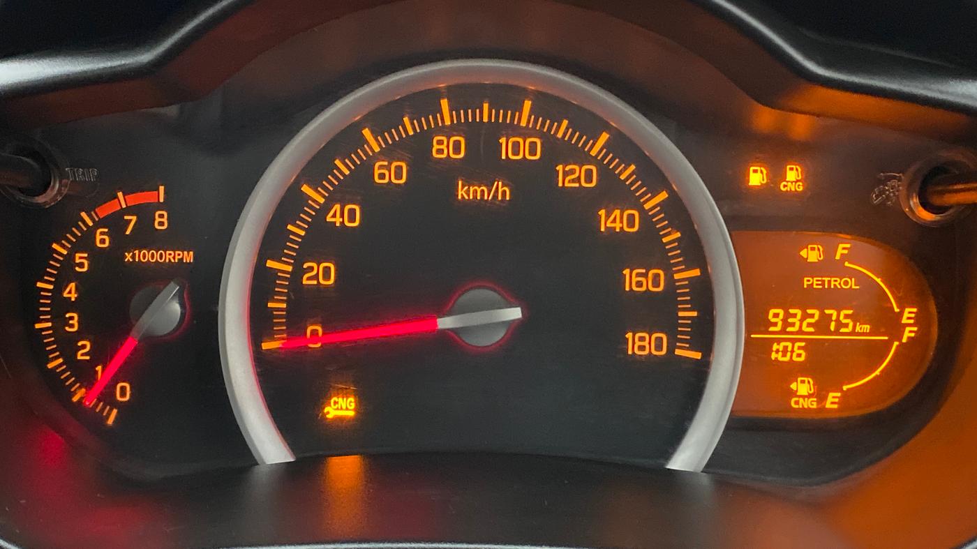2019 Maruti Celerio VXI CNG D, CNG, Manual, 93,348 km, Odometer Image