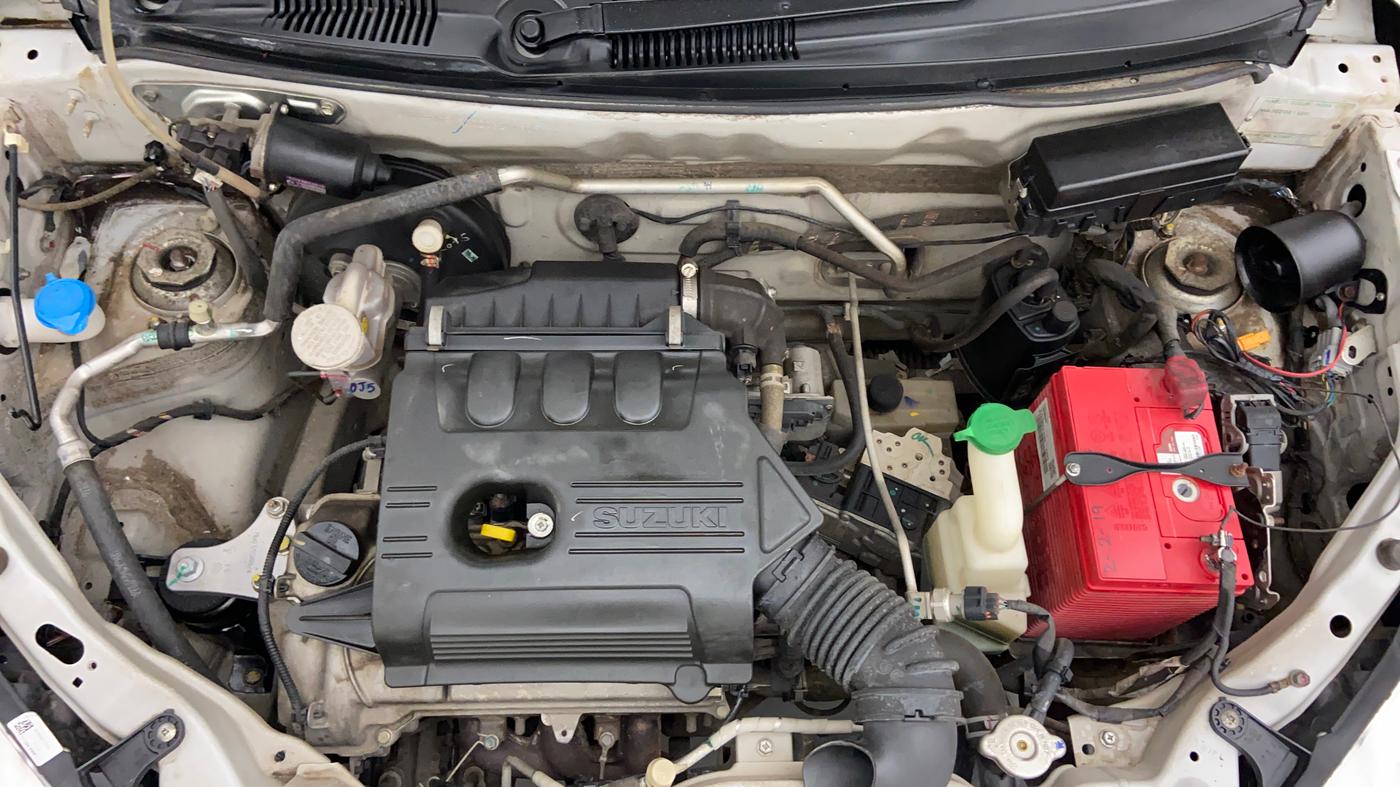 2015 Maruti Alto K10 VXI AMT P, Petrol, Automatic, 9,681 km, Engine Bonet View
