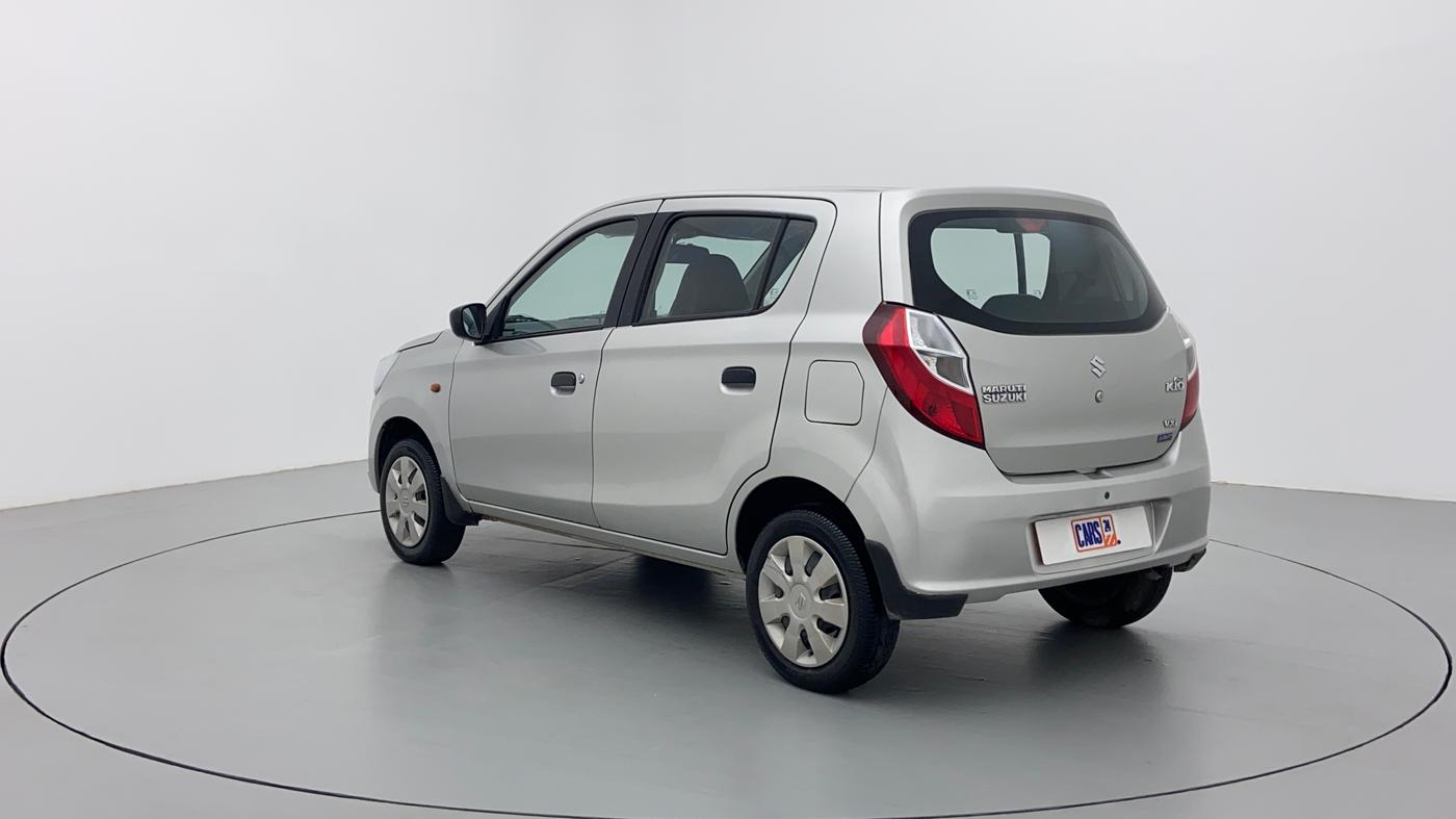 2015 Maruti Alto K10 VXI AMT P, Petrol, Automatic, 9,681 km, Left Back Diagonal (45- Degree) View
